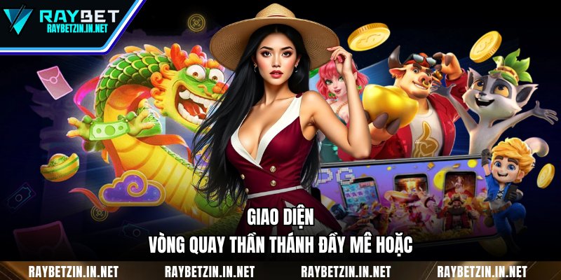 Giao diện vòng quay thần thánh đầy mê hoặc