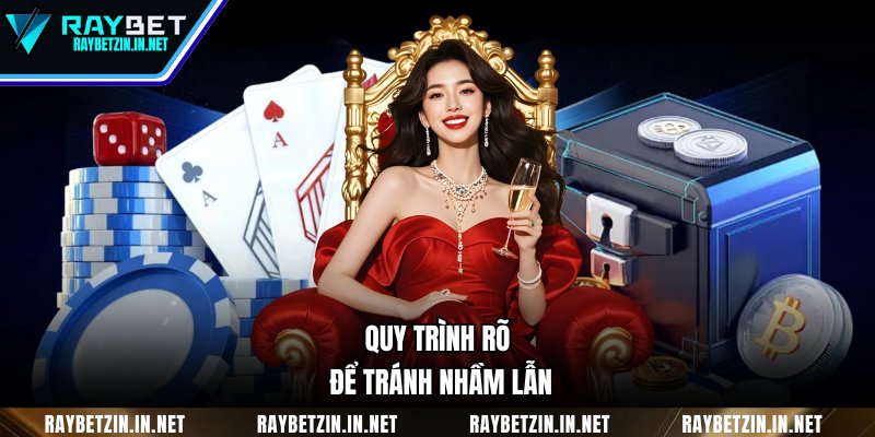 Quy trình rõ để tránh nhầm lẫn